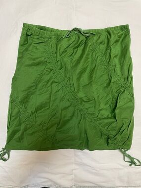 Athleta Bright Green Elastic Waist Skirt